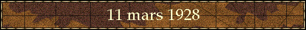 11 mars 1928