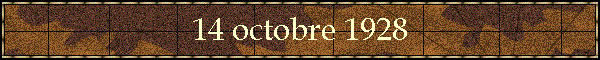 14 octobre 1928
