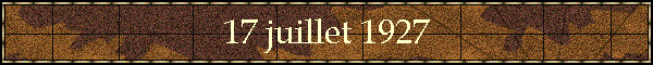 17 juillet 1927