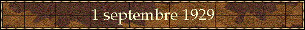 1 septembre 1929