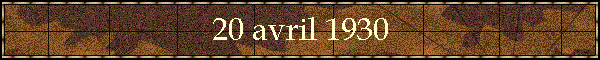 20 avril 1930