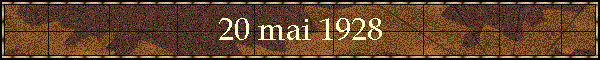 20 mai 1928