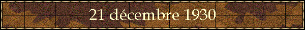 21 dcembre 1930