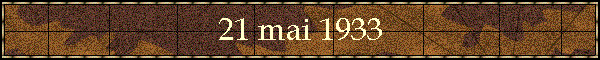 21 mai 1933