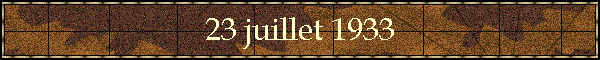 23 juillet 1933