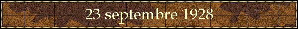 23 septembre 1928