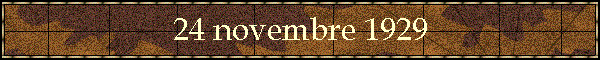 24 novembre 1929