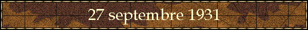 27 septembre 1931