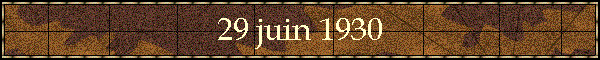 29 juin 1930