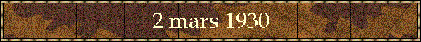 2 mars 1930