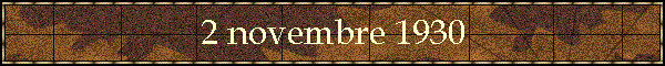2 novembre 1930