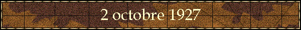 2 octobre 1927