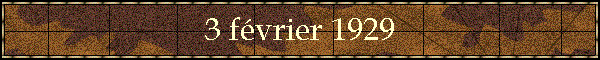 3 fvrier 1929