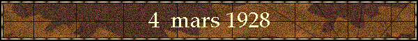 4  mars 1928