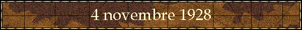 4 novembre 1928