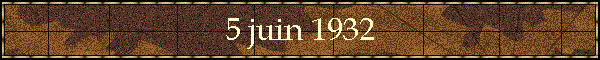 5 juin 1932