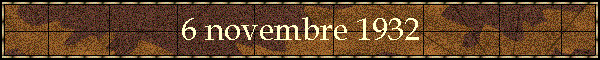 6 novembre 1932