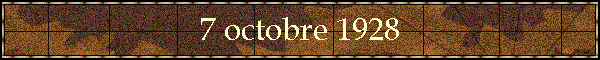7 octobre 1928