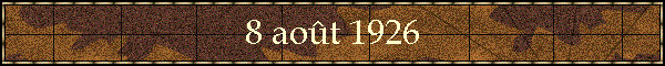 8 aot 1926