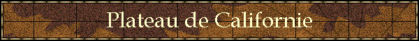 Plateau de Californie
