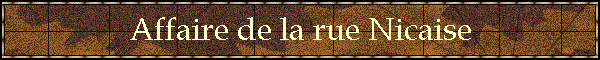 Affaire de la rue Nicaise