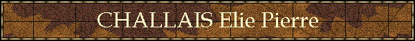 CHALLAIS Elie Pierre