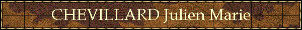 CHEVILLARD Julien Marie