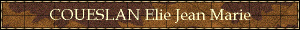 COUESLAN Elie Jean Marie