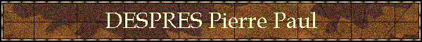 DESPRES Pierre Paul