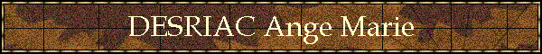 DESRIAC Ange Marie