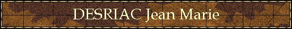DESRIAC Jean Marie