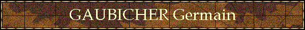 GAUBICHER Germain
