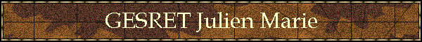 GESRET Julien Marie