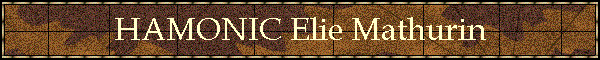 HAMONIC Elie Mathurin
