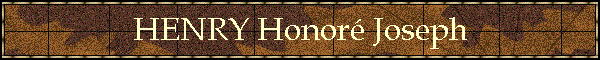 HENRY Honor Joseph
