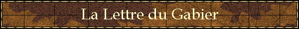 La Lettre du Gabier