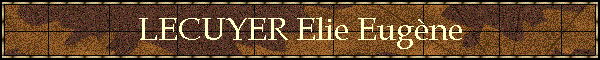 LECUYER Elie Eugne