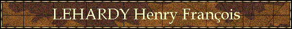 LEHARDY Henry Franois