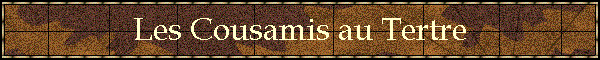 Les Cousamis au Tertre
