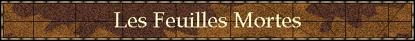 Les Feuilles Mortes
