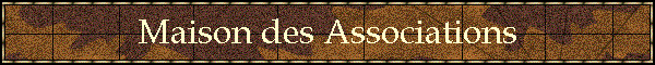 Maison des Associations