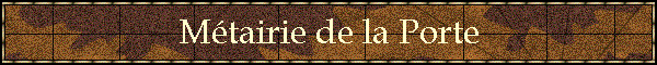 Mtairie de la Porte