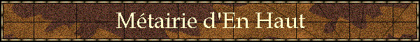 Mtairie d'En Haut