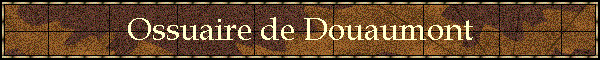 Ossuaire de Douaumont