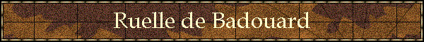 Ruelle de Badouard
