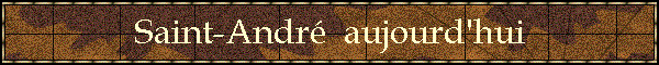 Saint-Andr  aujourd'hui