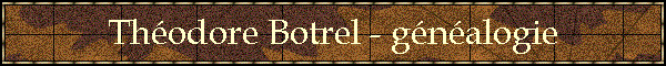 Thodore Botrel - gnalogie