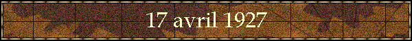 17 avril 1927