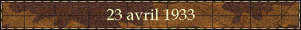 23 avril 1933