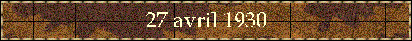 27 avril 1930